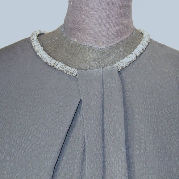 Black Elegant Blouse Top Women's Size L by RACHEL Rachel Roy - Picture 2 of 6